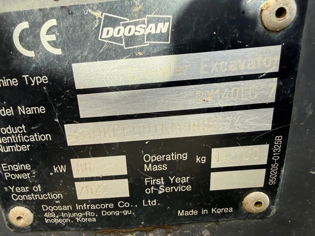 Doosan 140 - Image 2