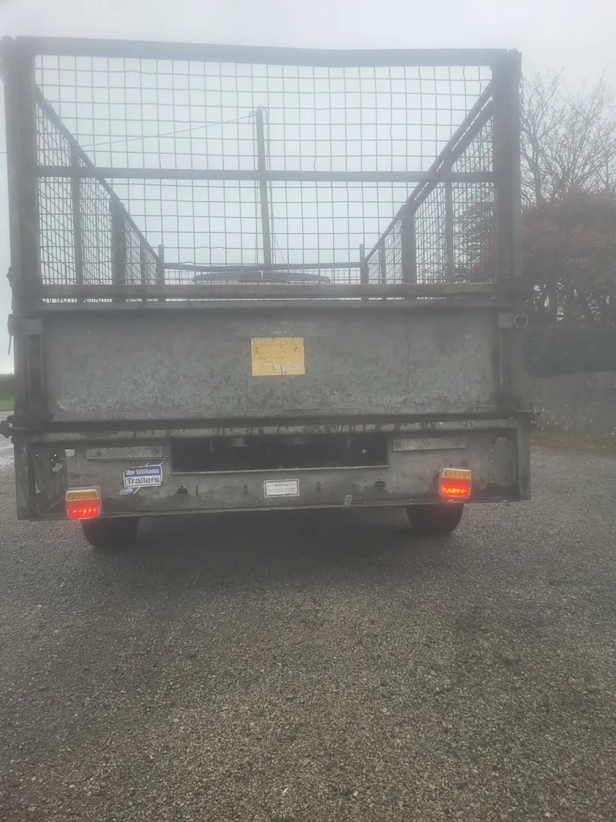 Ifor Williams 10x5'6 drop sides trailer with creel - Image 3