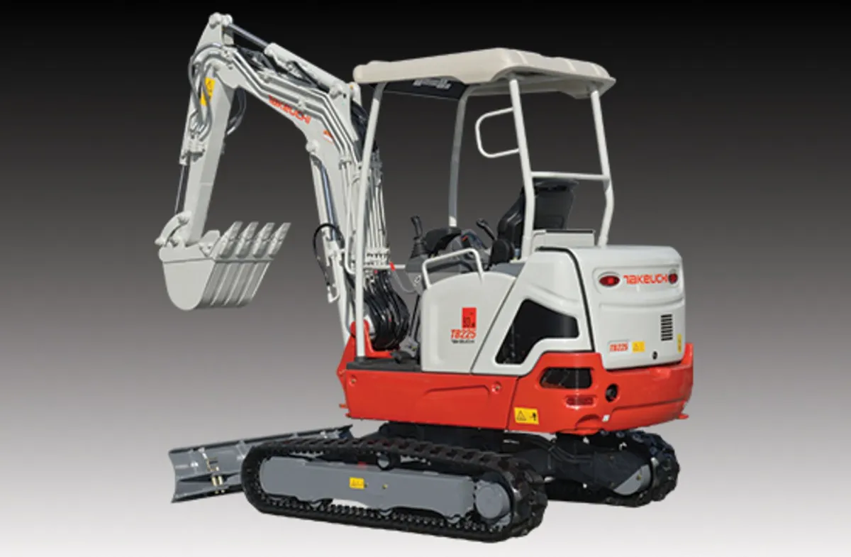 New Takeuchi TB225 Canopy Mini Digger - Image 1