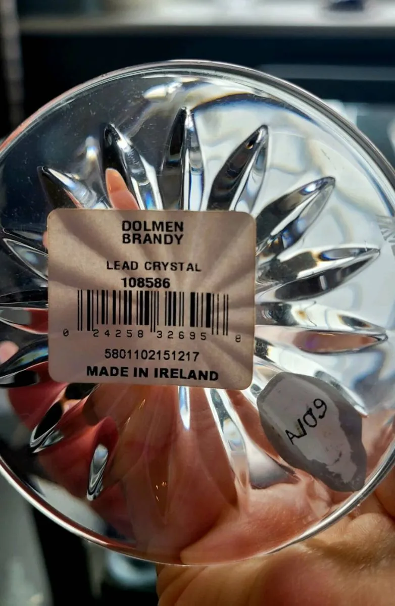 Waterford crystal pair of brandy glasses - Image 4