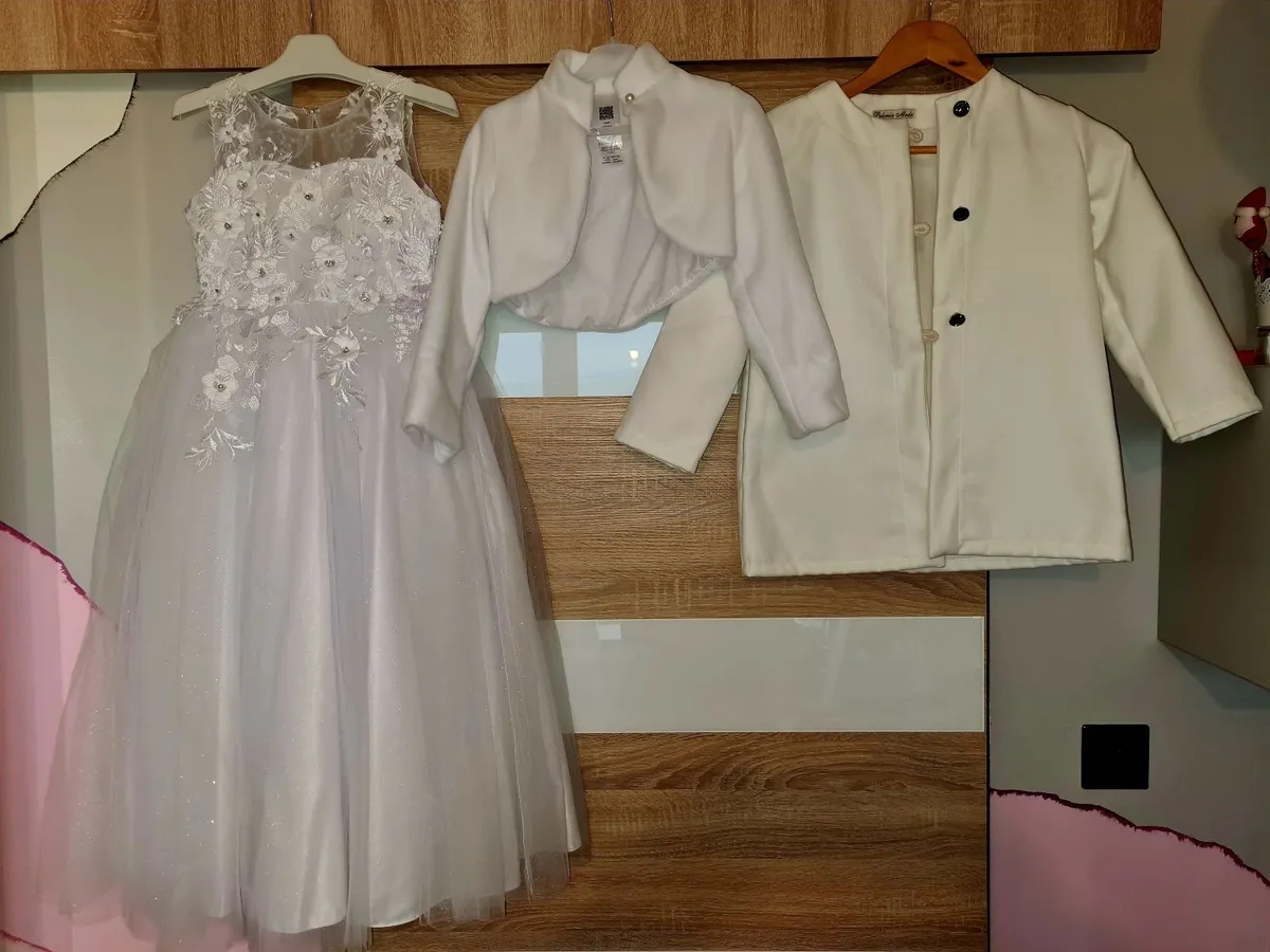 Beautiful communion dress + free accessories - Image 1