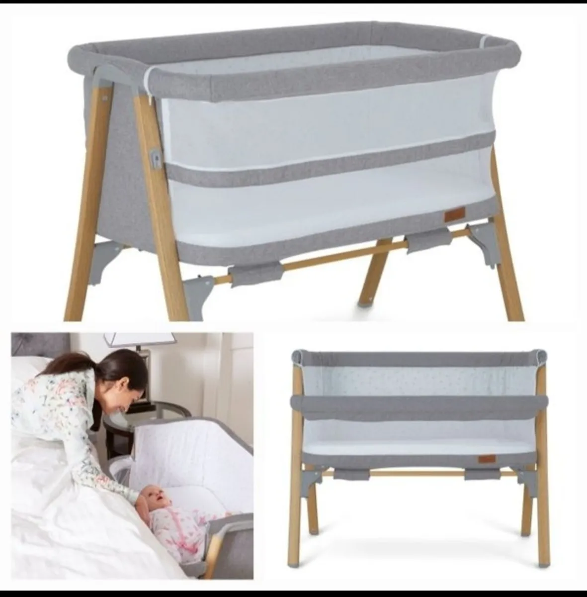 Baby elegance bedside crib - Image 1