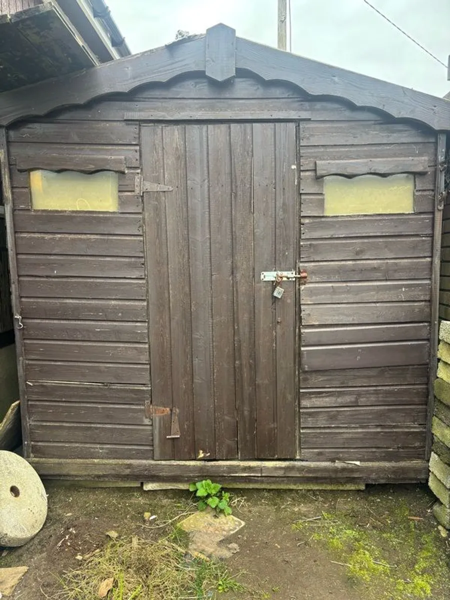 8Ft x 7Ft Garden Shed - Image 1