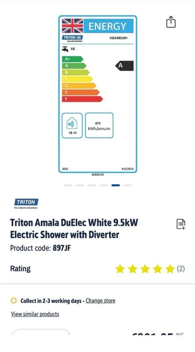 Triton Electric Shower - Image 4