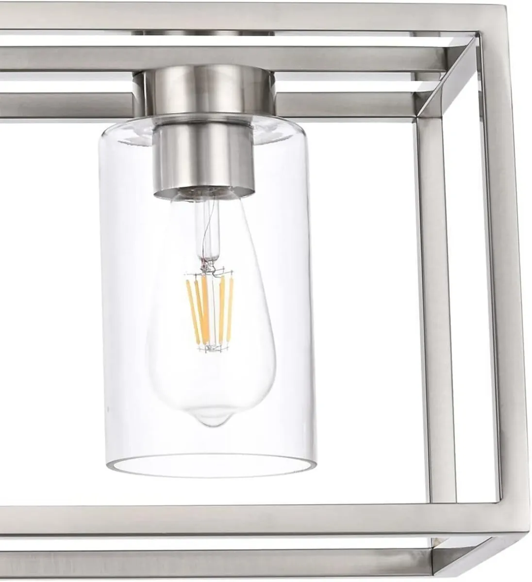 Farmhouse Chandeliers for Kitchen Island Brushed - Image 2