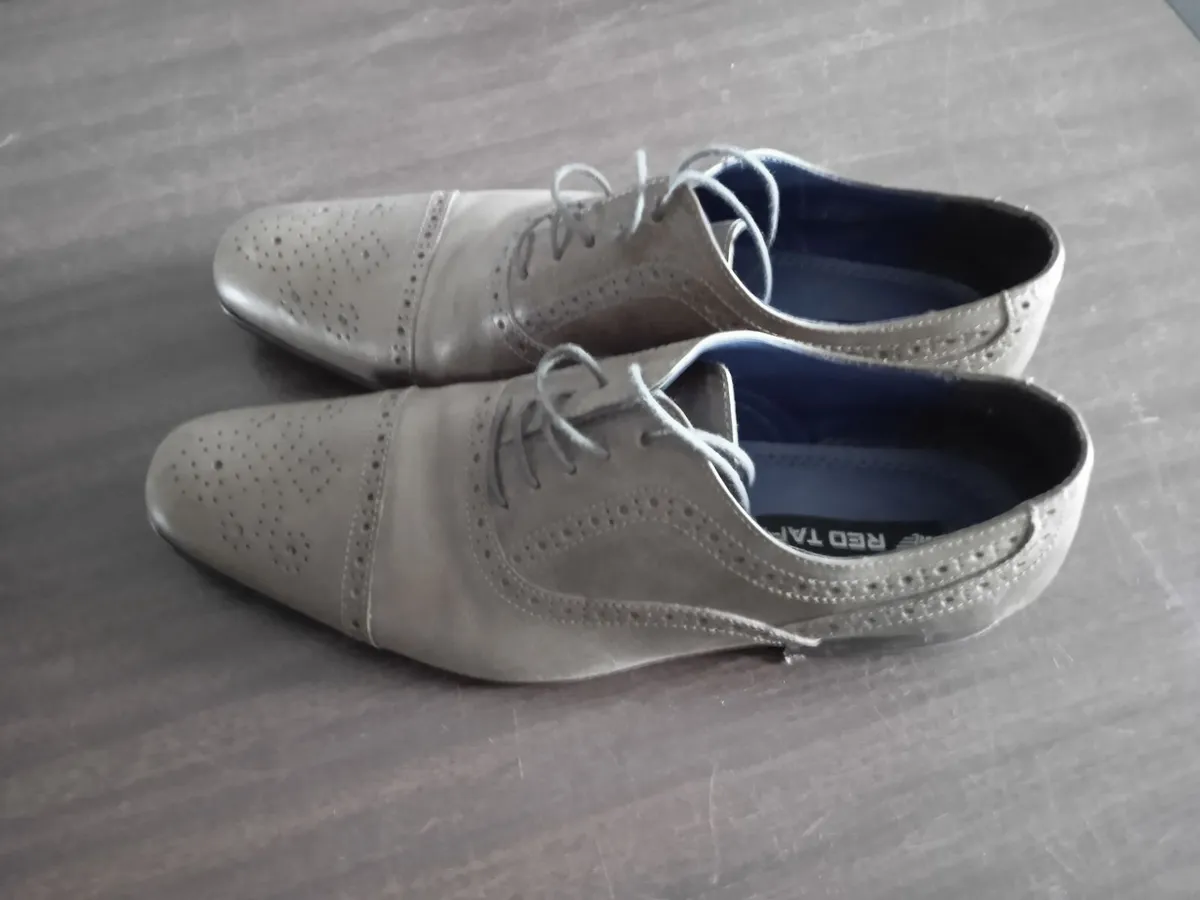 Men's Brown Leather Shoes - Image 1