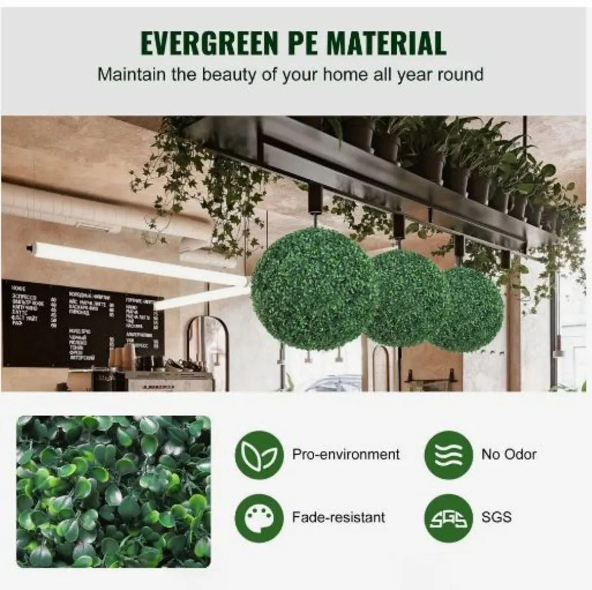 Artificial Topiaries Boxwood Trees, - Image 2