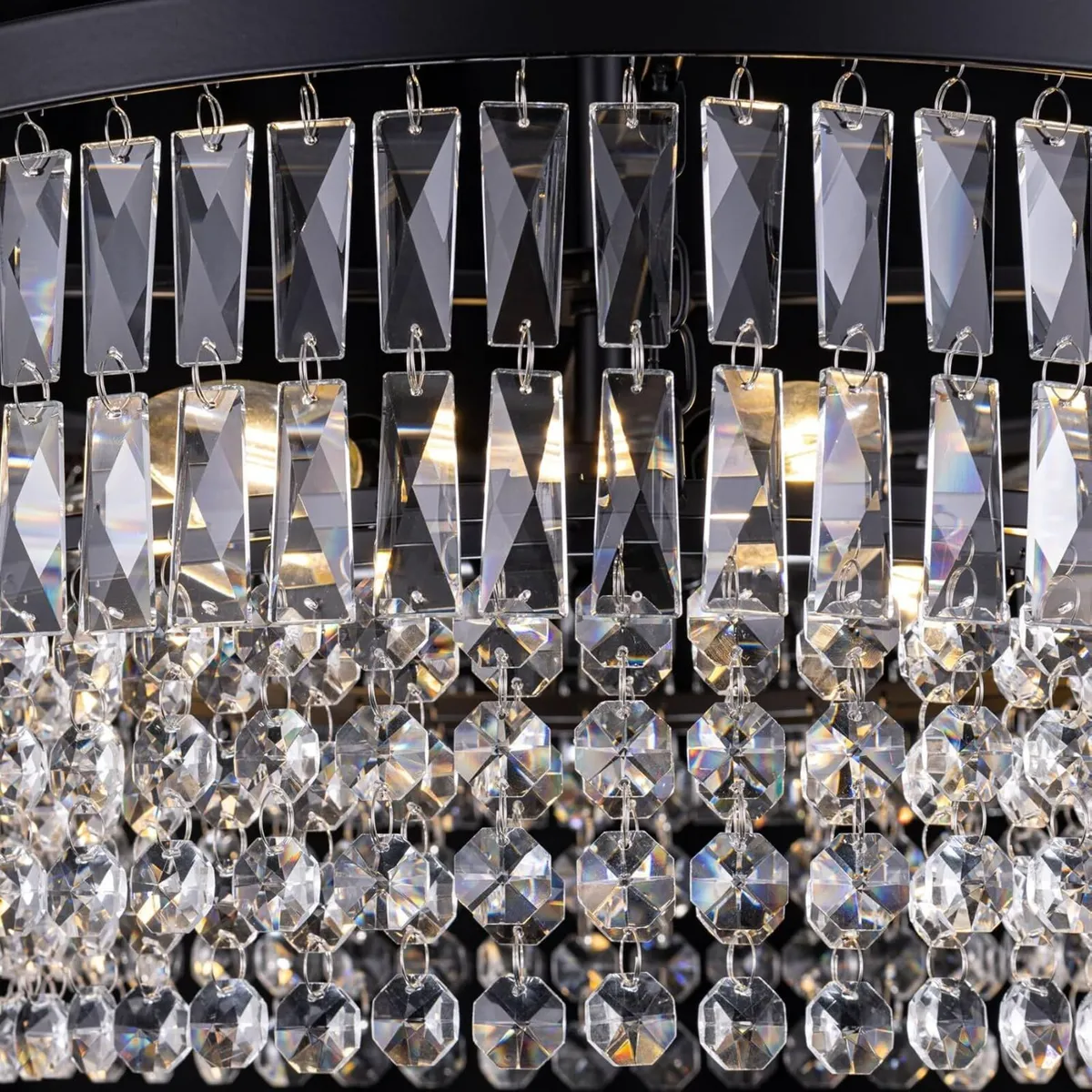 Crystal Chandelier 6-Light Modern Chandeliers for - Image 4