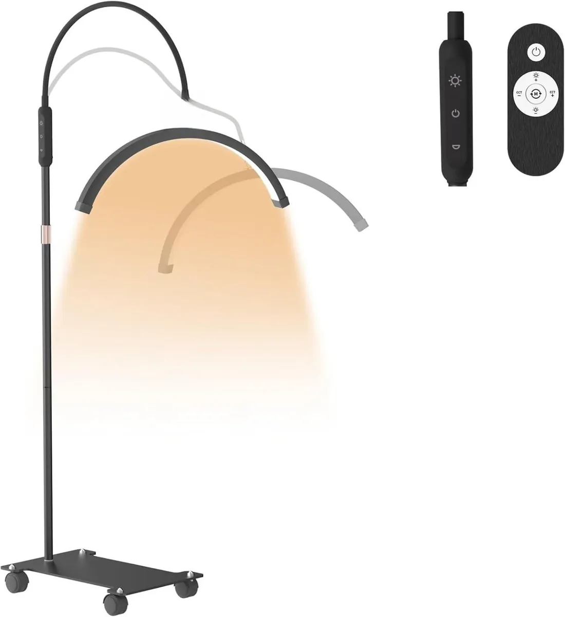 Half Moon Lamp 360degrees Rotatable Lash Light - Image 1