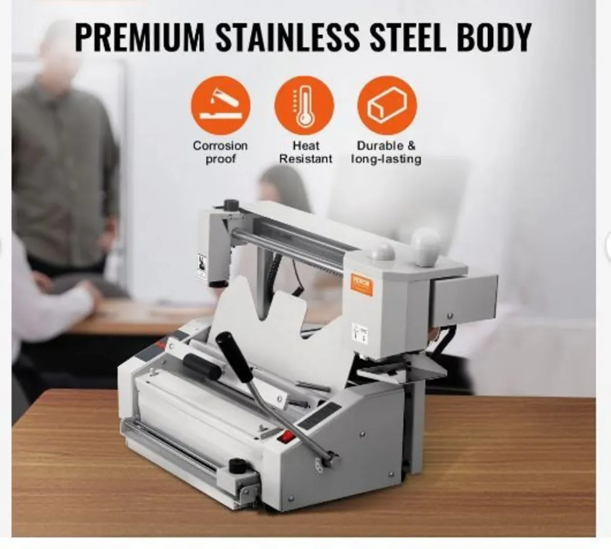 Thermal Binding Machine, 400 Sheets Capacity - Image 4