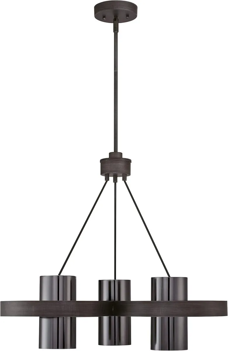 Lighting Evita Three-Light Indoor Chandelier - Image 3