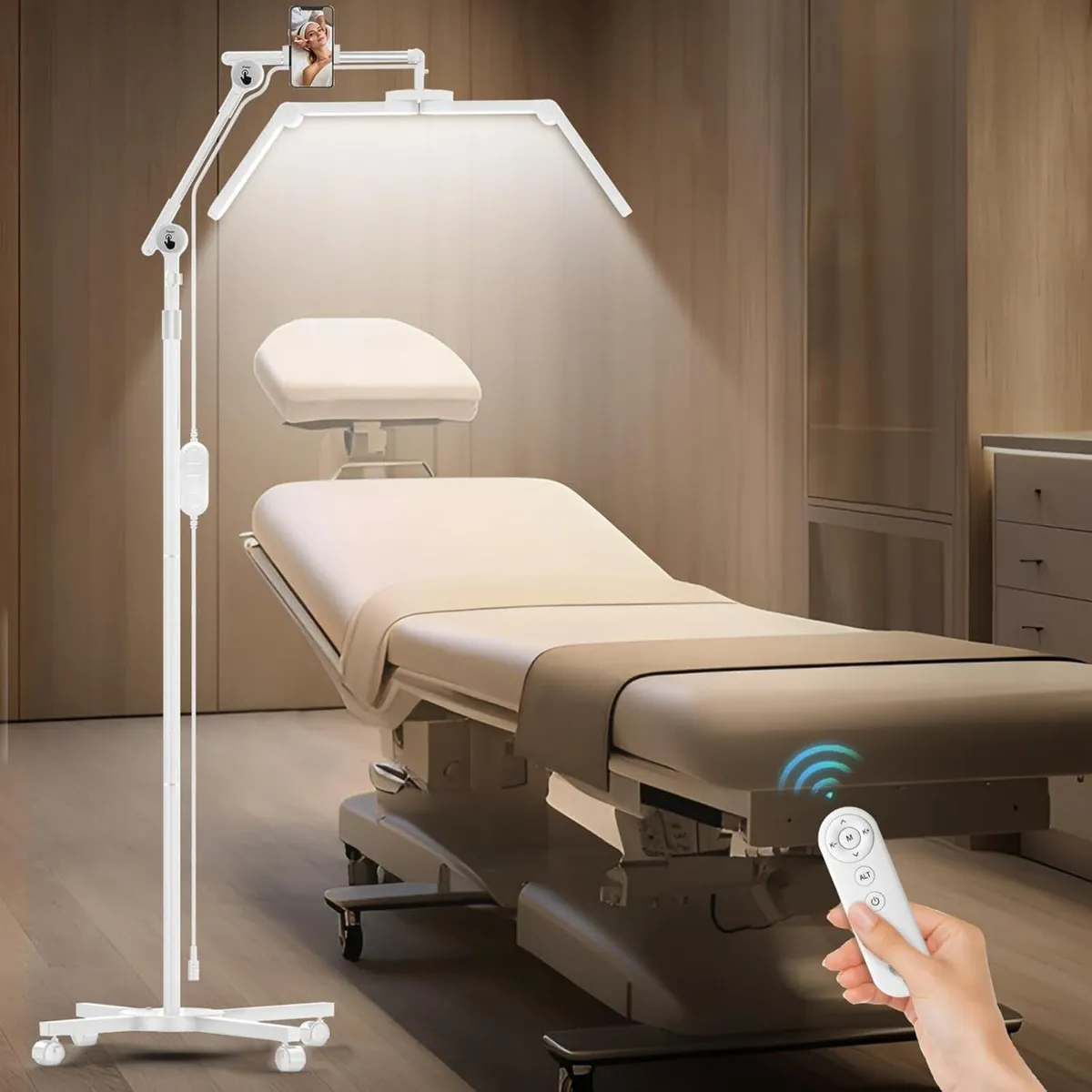 3-Segment Foldable Lash Lamp: Light with Rolling - Image 1