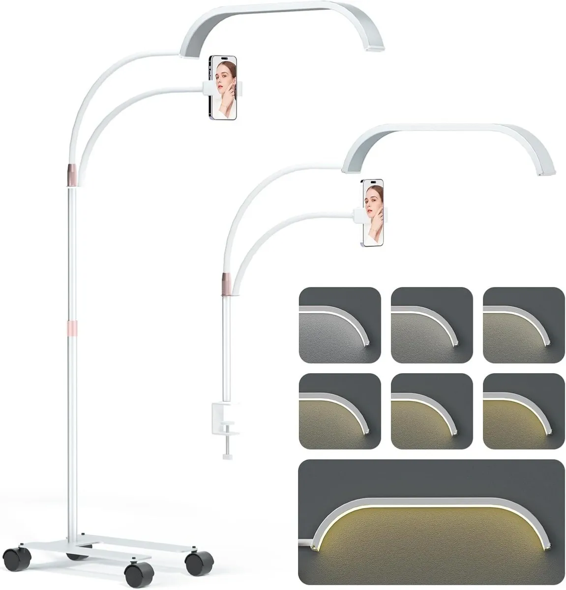 Lash Light for Eyelash Extensions 2 in 1 Half - Image 1