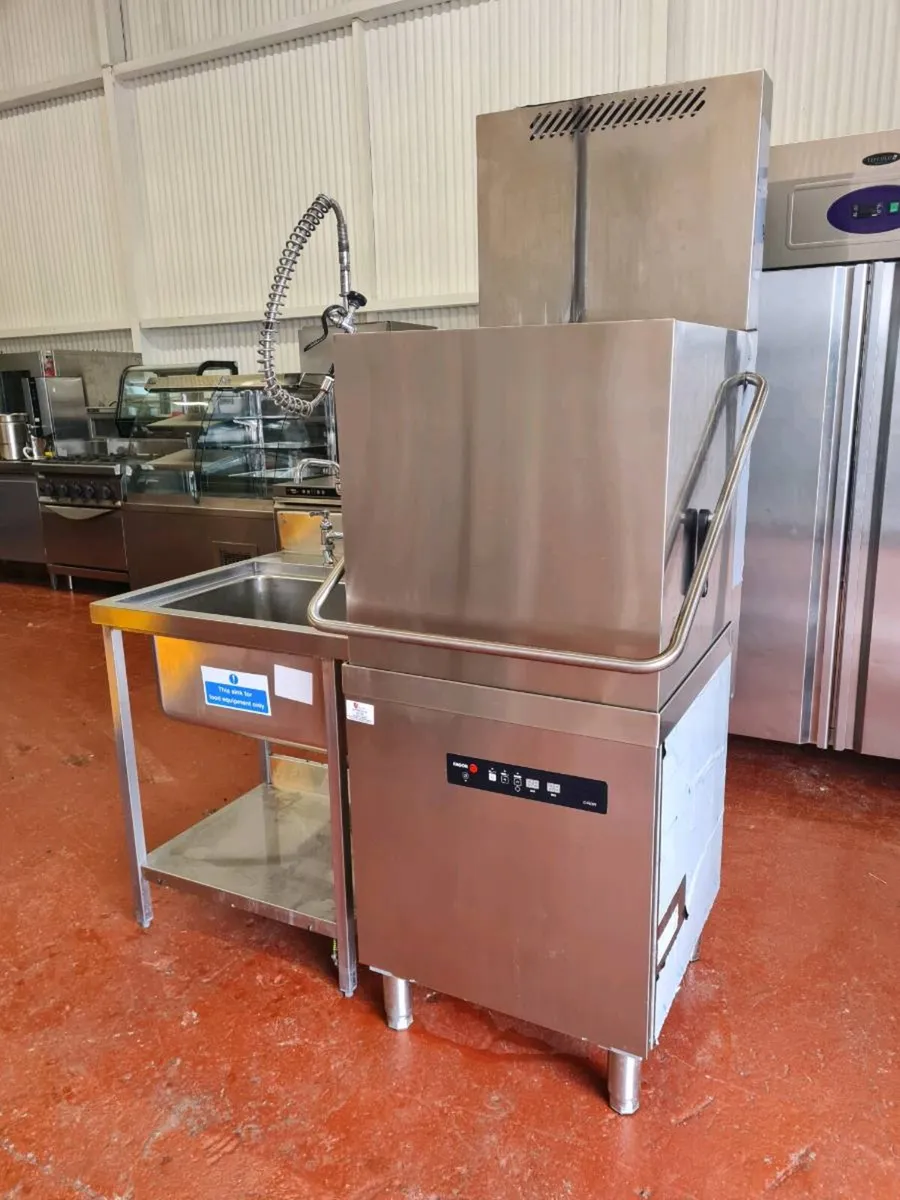 Fagor Pass Through Dishwasher with pre wash Sink - Image 3