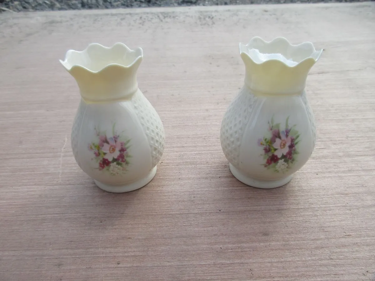 Parian China Vases - Image 1
