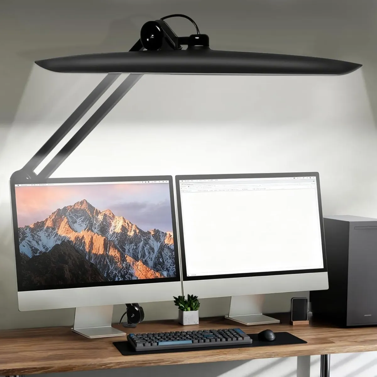 20 LED Desk Lamp with Clamp 24W CCT Adjustable - Image 1