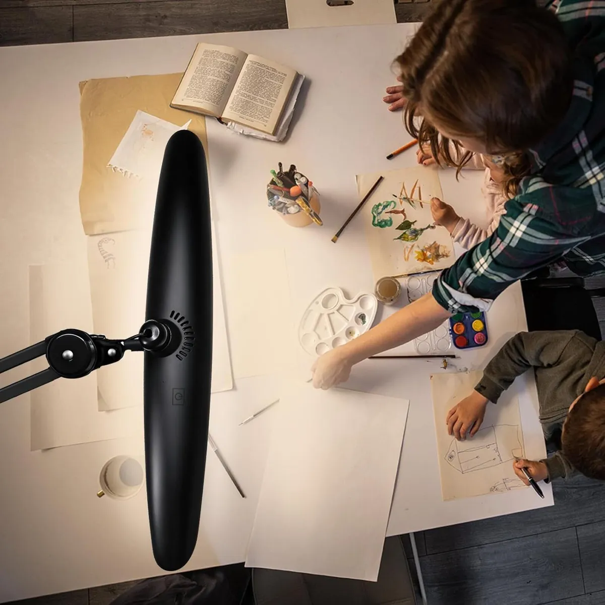 20 LED Desk Lamp with Clamp 24W CCT Adjustable - Image 4