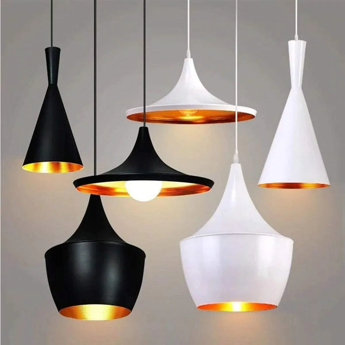 Three Head Hanging Cluster Pendant Light Fixture - Image 4