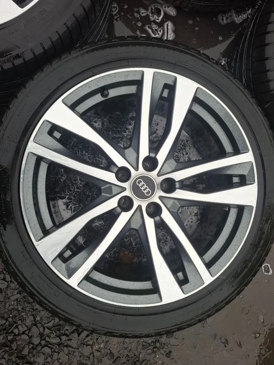 19" Genuine Audi A6 S Line Alloys with tyres - Image 1