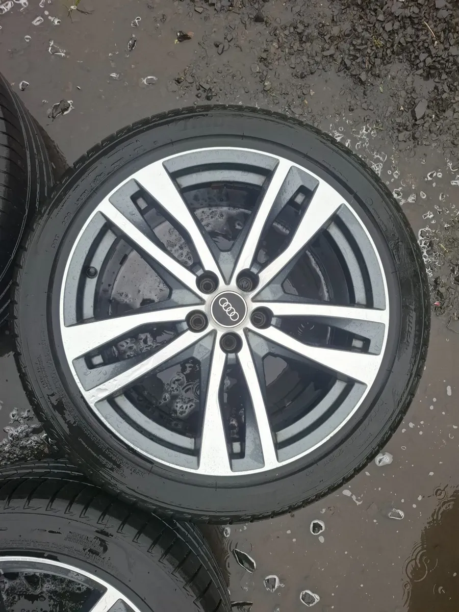19" Genuine Audi A6 S Line Alloys with tyres - Image 3