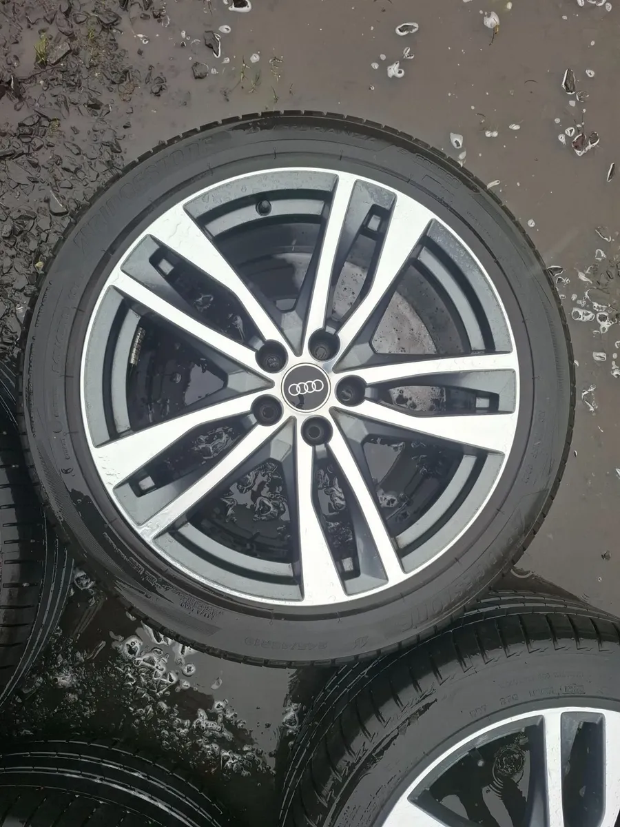 19" Genuine Audi A6 S Line Alloys with tyres - Image 4