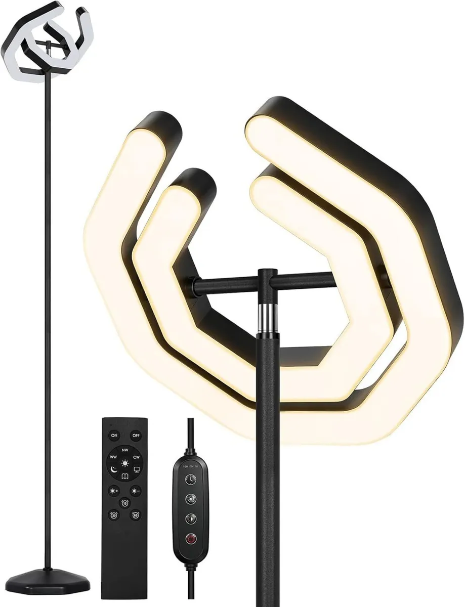 LED Floor Lamp for Living Room 30W 3000LM Dual - Image 1
