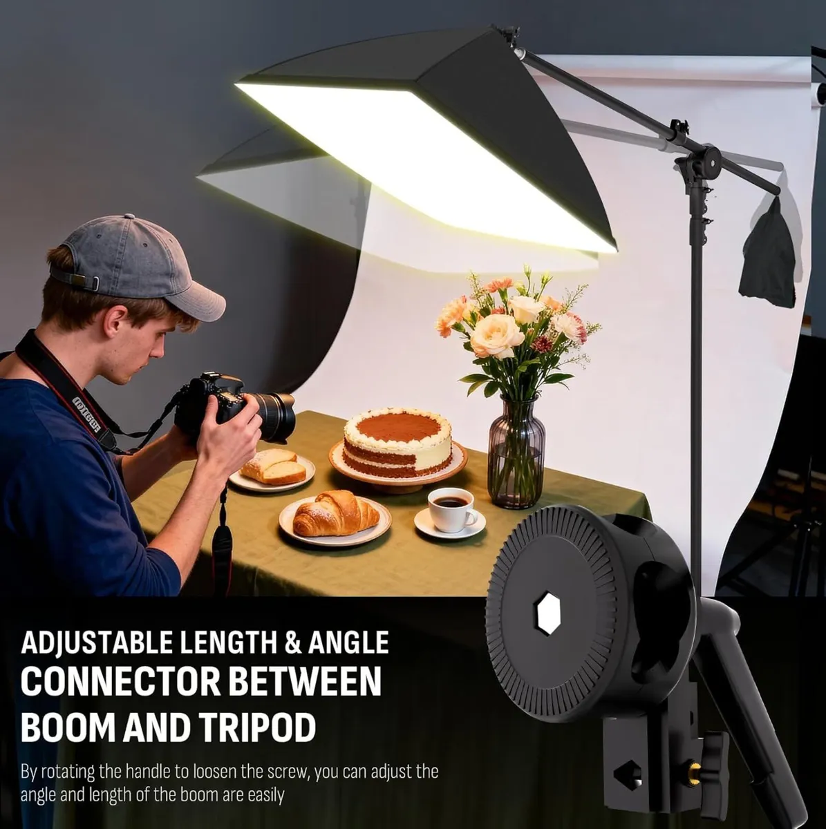 50 x 70CM Photography Light Kit 2-Pack 2700K-6500K - Image 3