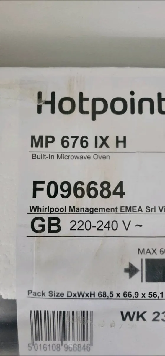 Microwave built in model - Image 1