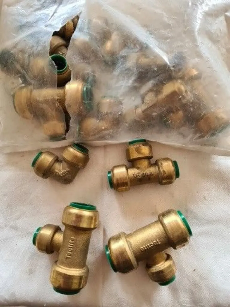 Pipe Fittings All NEW never used - Image 1