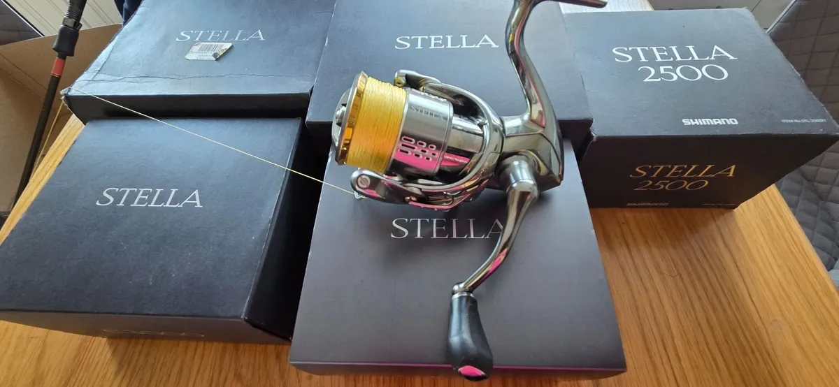 7×Shimano Stella Fishing Reels for sale - Image 2
