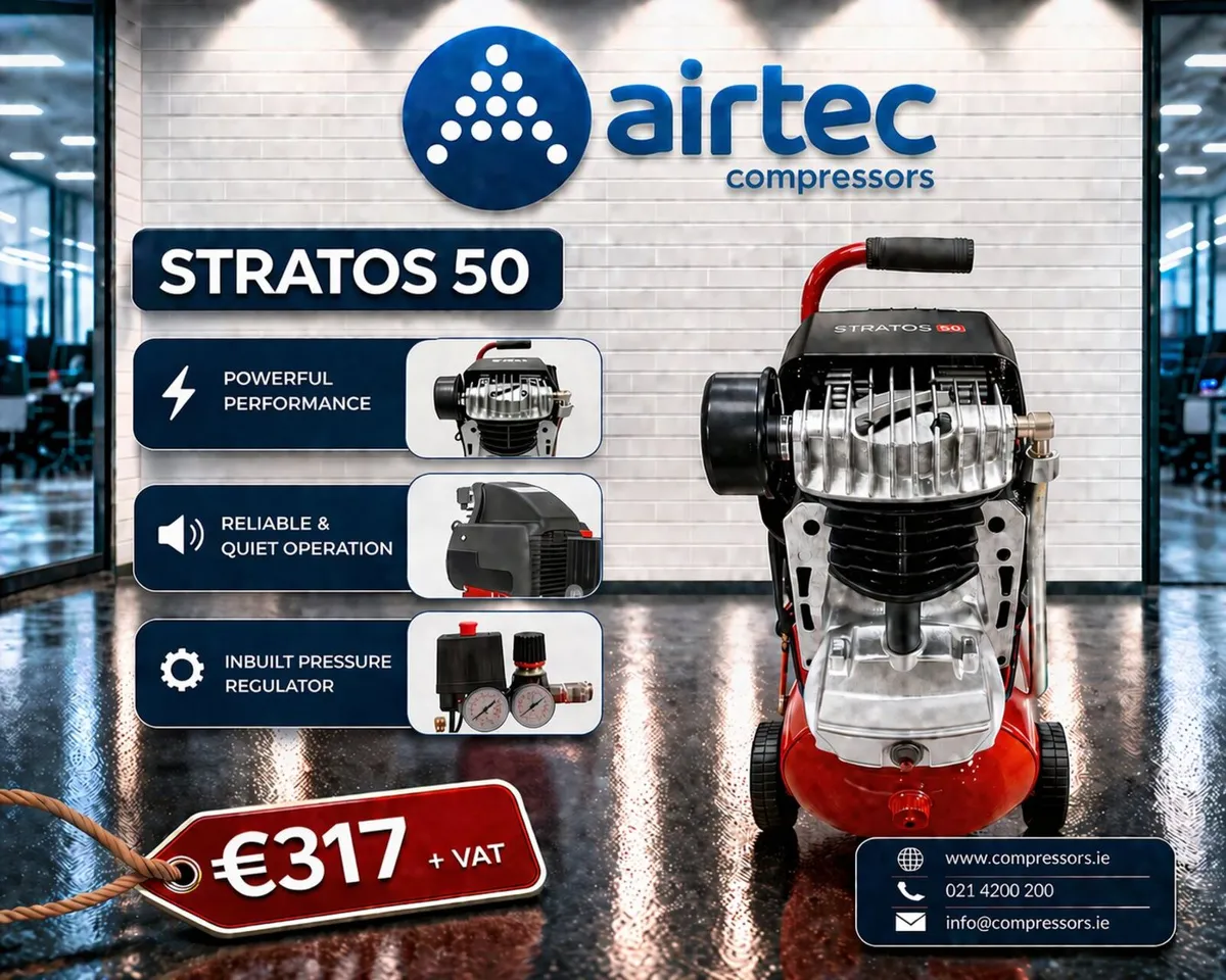 COMPRESSOR - 1.5HP (50L)- IN STOCK - Image 2