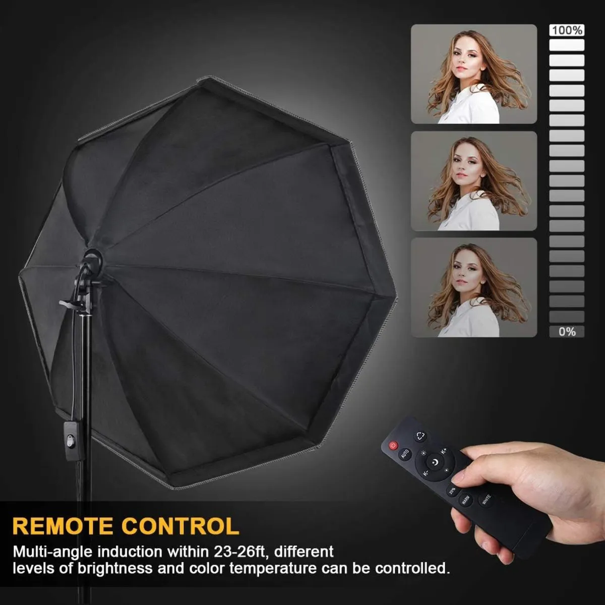 2pack Softbox Continuous Lighting Kit for Camera - Image 2