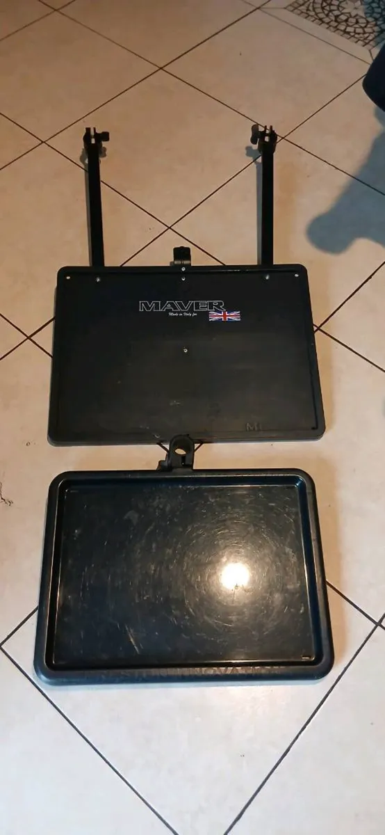 2 Fishing chair trays - Image 1