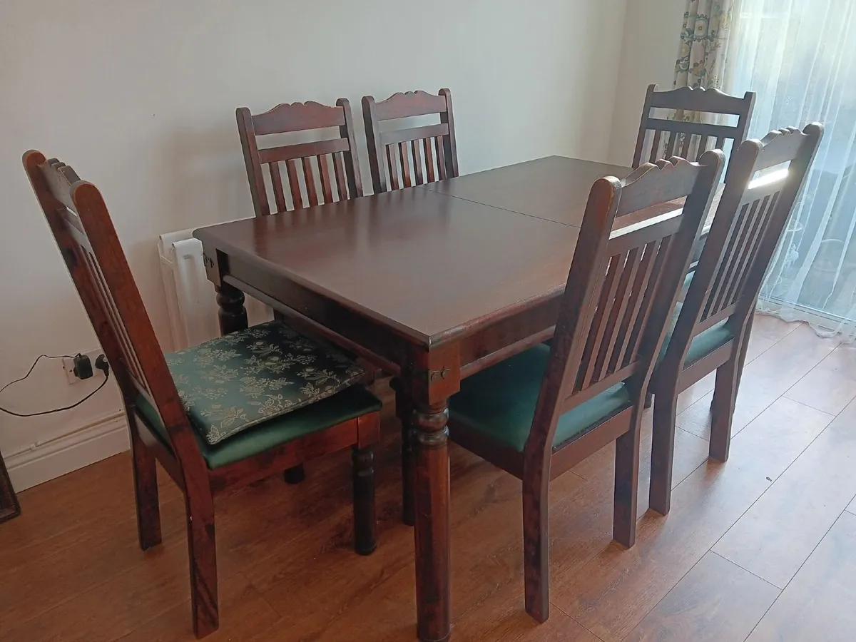 Extendable Table and Chairs - Image 1