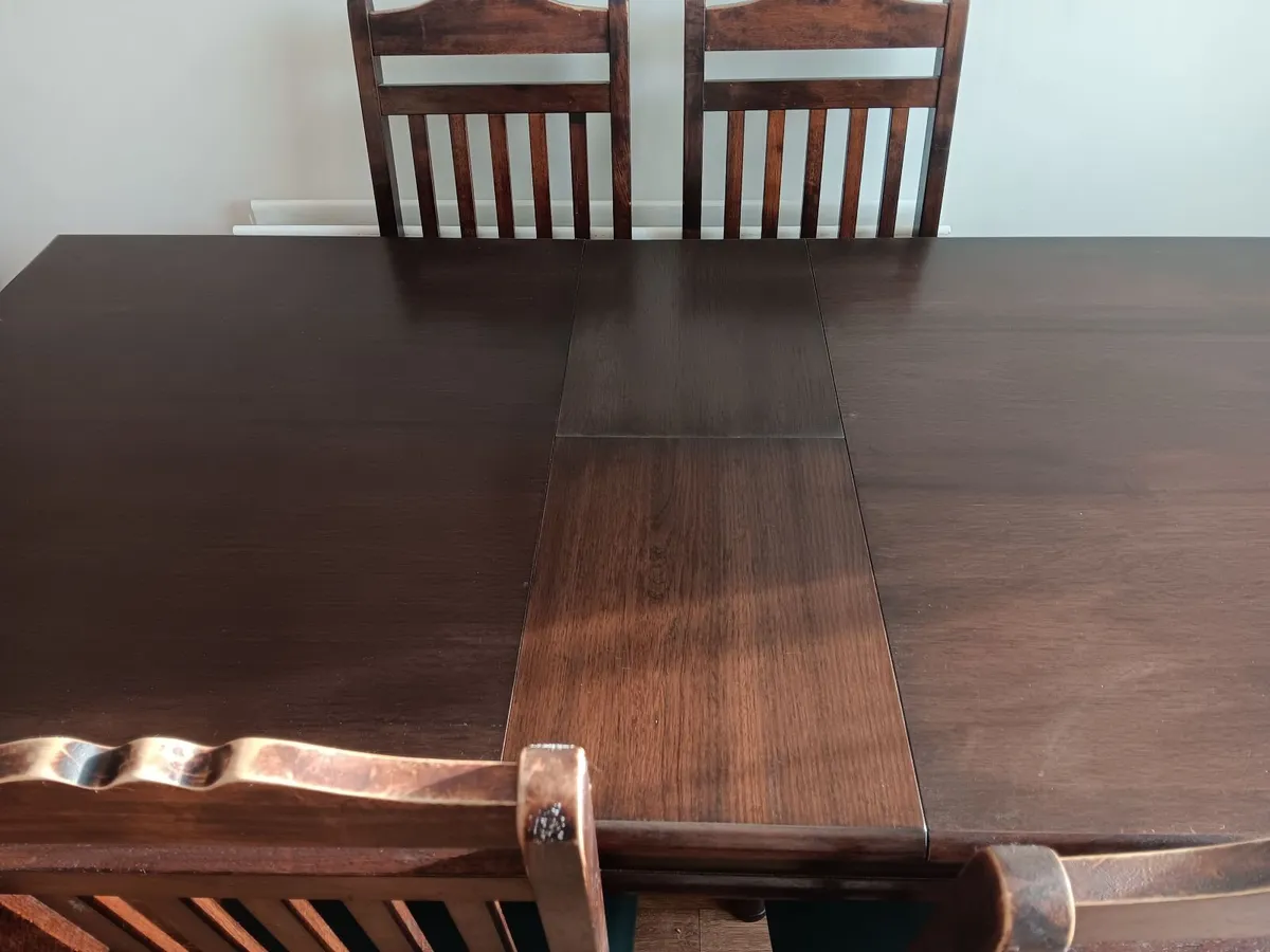 Extendable Table and Chairs - Image 4