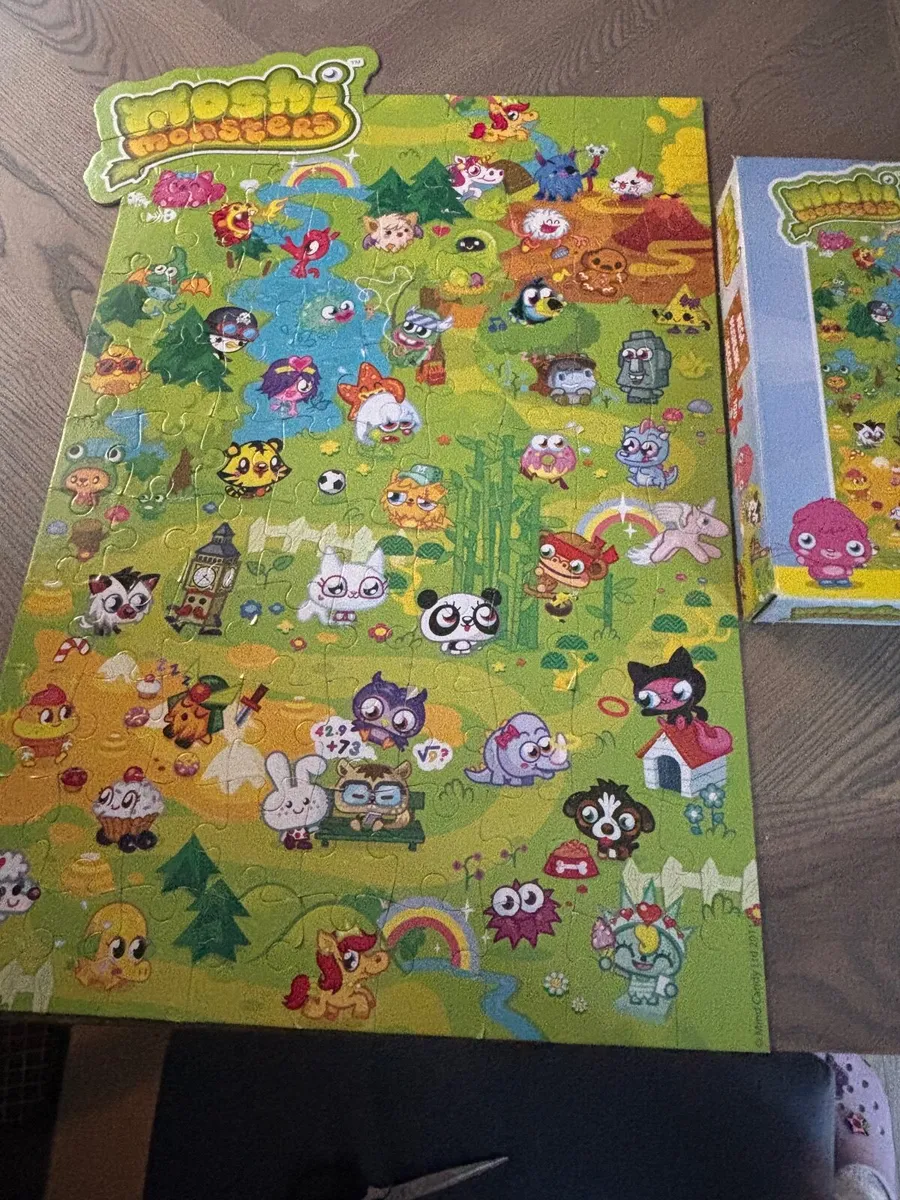 Moshi monster collectibles jigsaw - Image 1