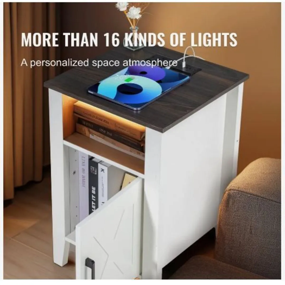 Farmhouse End Table, Set of 2 - Image 2