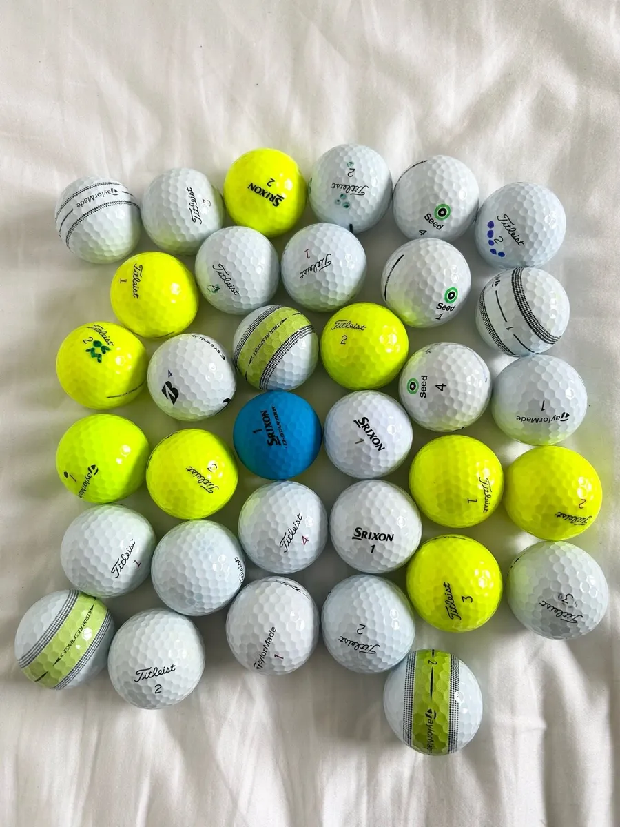 34 As New Performance Golf Balls (€55 total posted