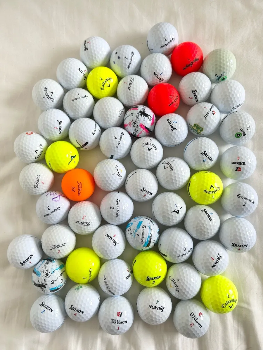 57 As New Top Brands Golf Balls (€55 total posted)