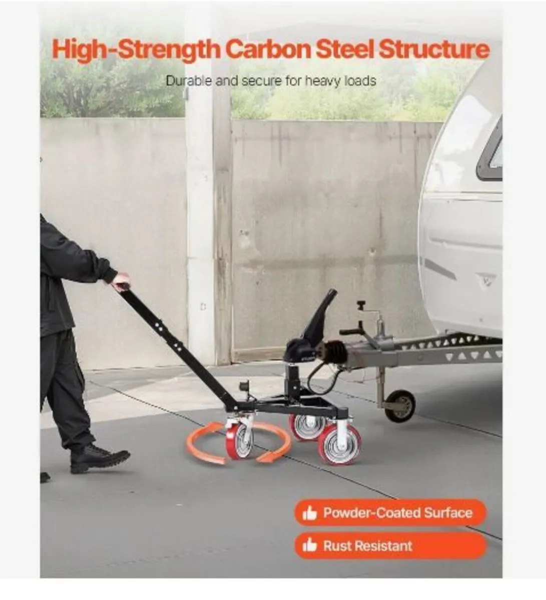 Trailer Dolly, 3500lbs Tongue Weight Capacity - Image 4