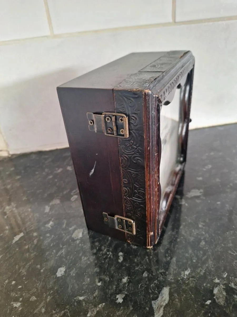 Vintage Quartz box clock - Image 2