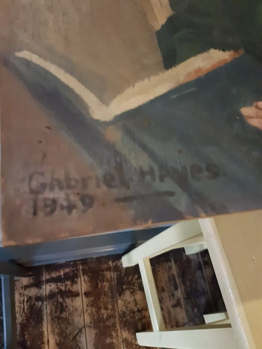 Gabriel Hayes (1909–1978) Original Oil – Portrait - Image 2