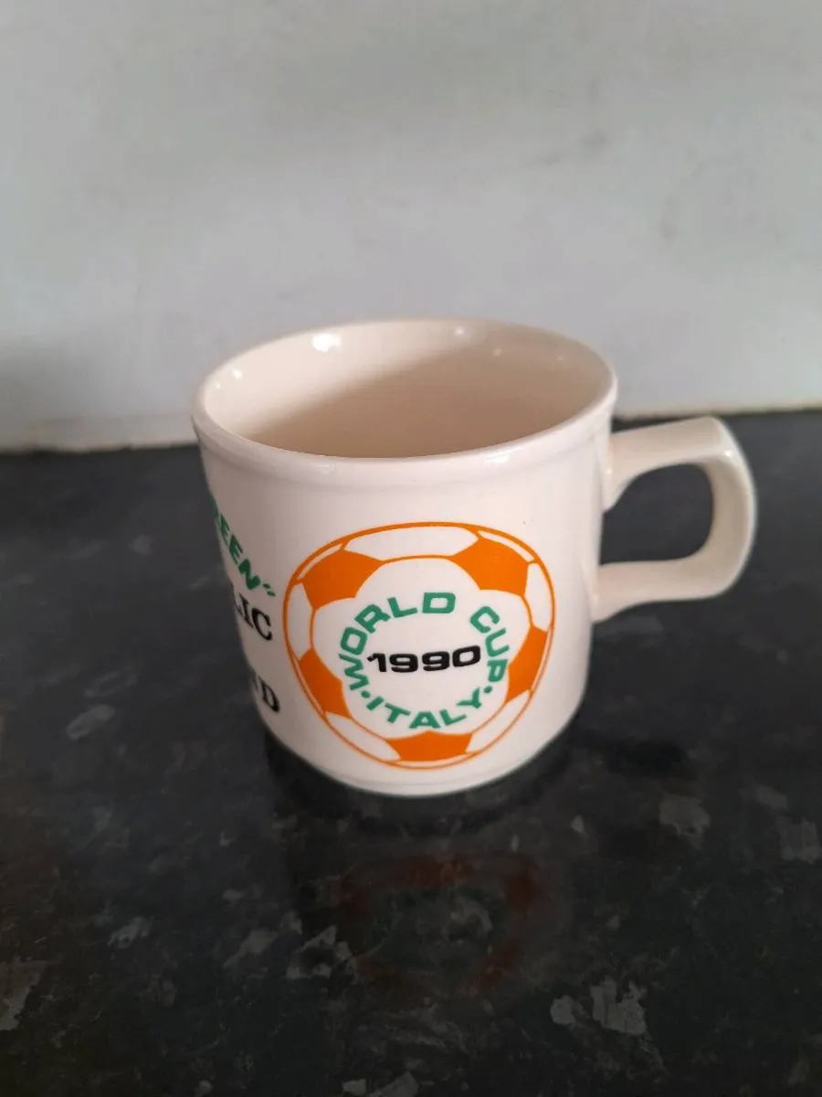 Vintage World Cup 1990 Ireland mug - Image 1