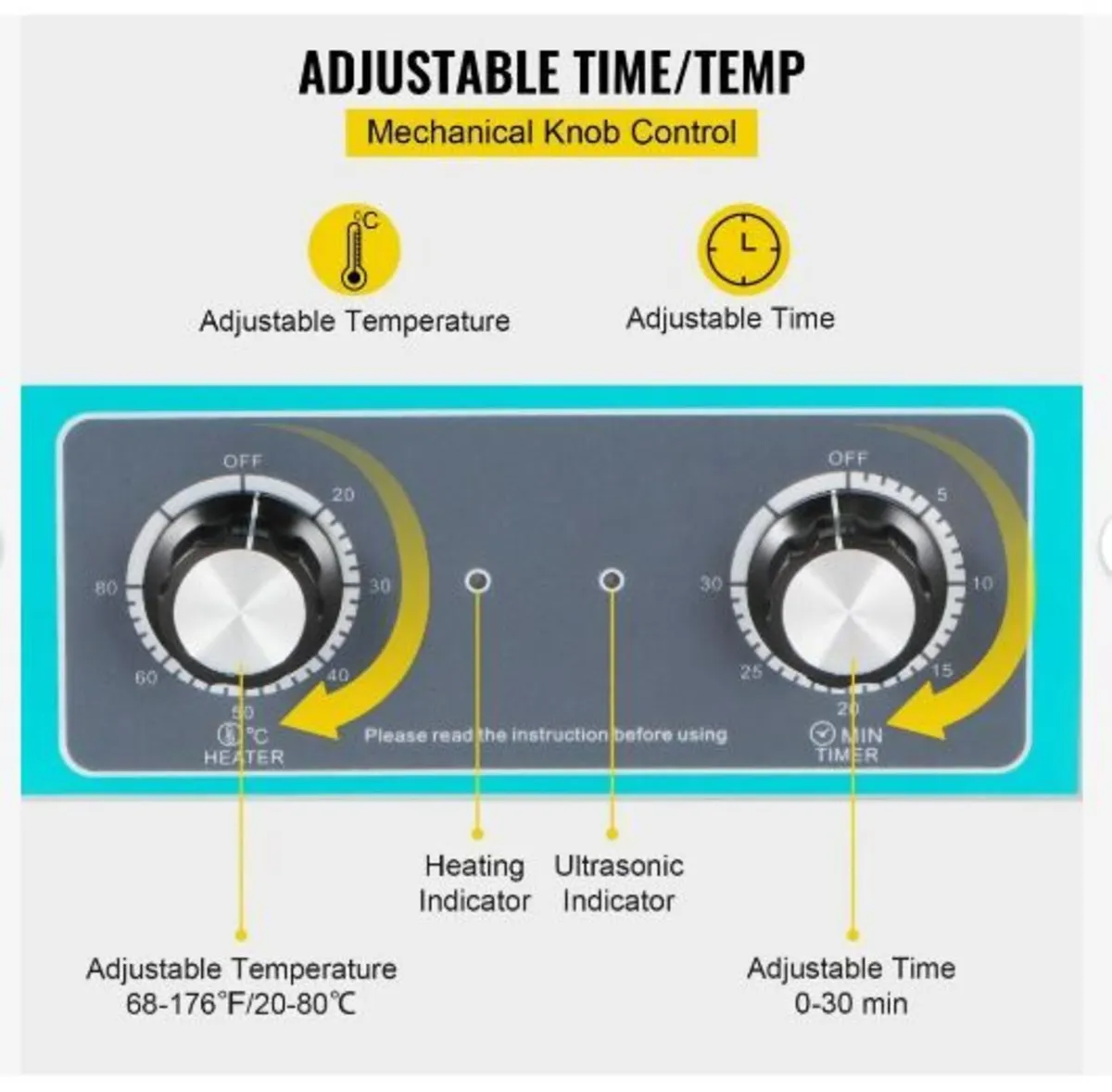 22L Ultrasonic Cleaner - Image 3