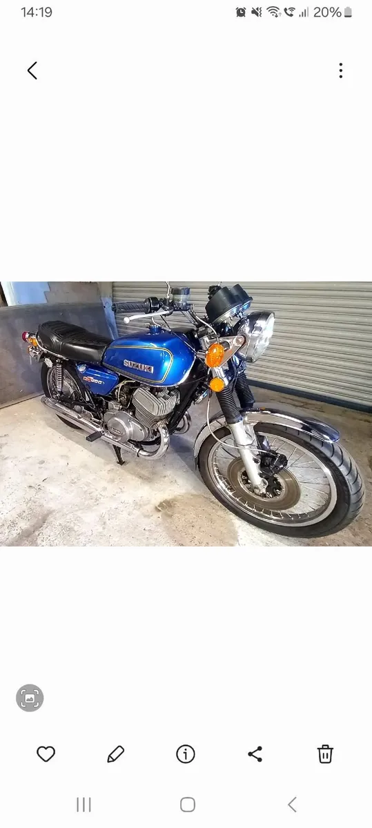 Suzuki gt500 (swap) - Image 1