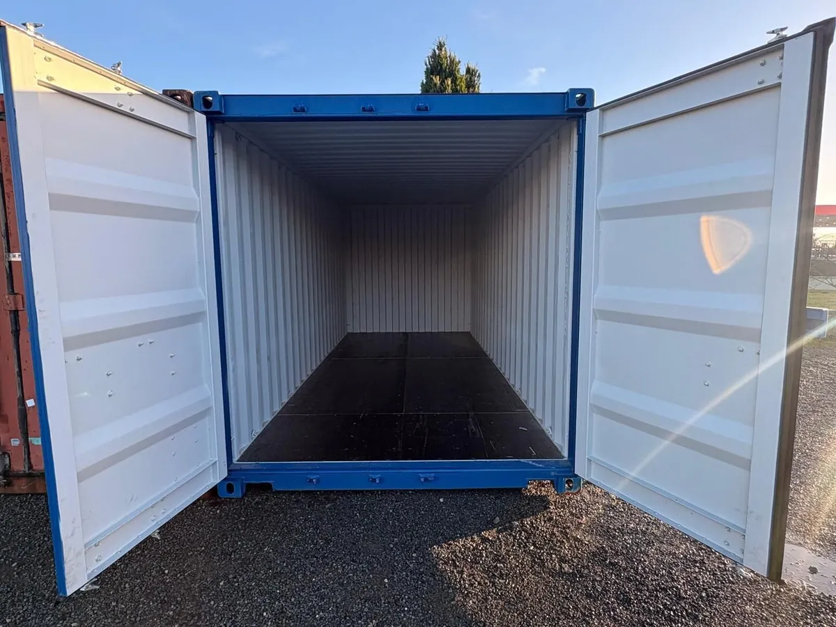 NEW 20FT Shipping Container BLUE - Image 2