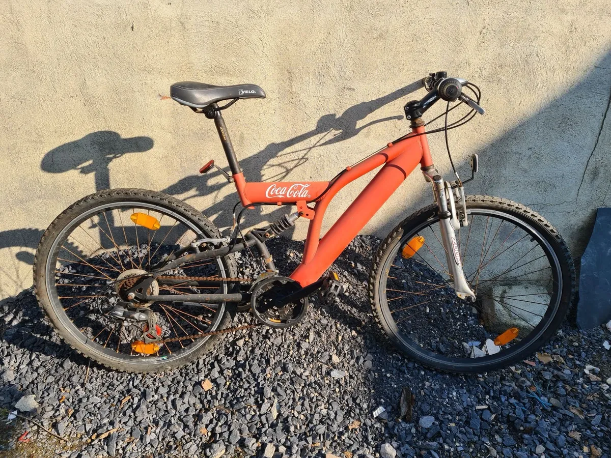 Coke Dual suspension MTB 18 Gear bike…………………….120 - Image 1