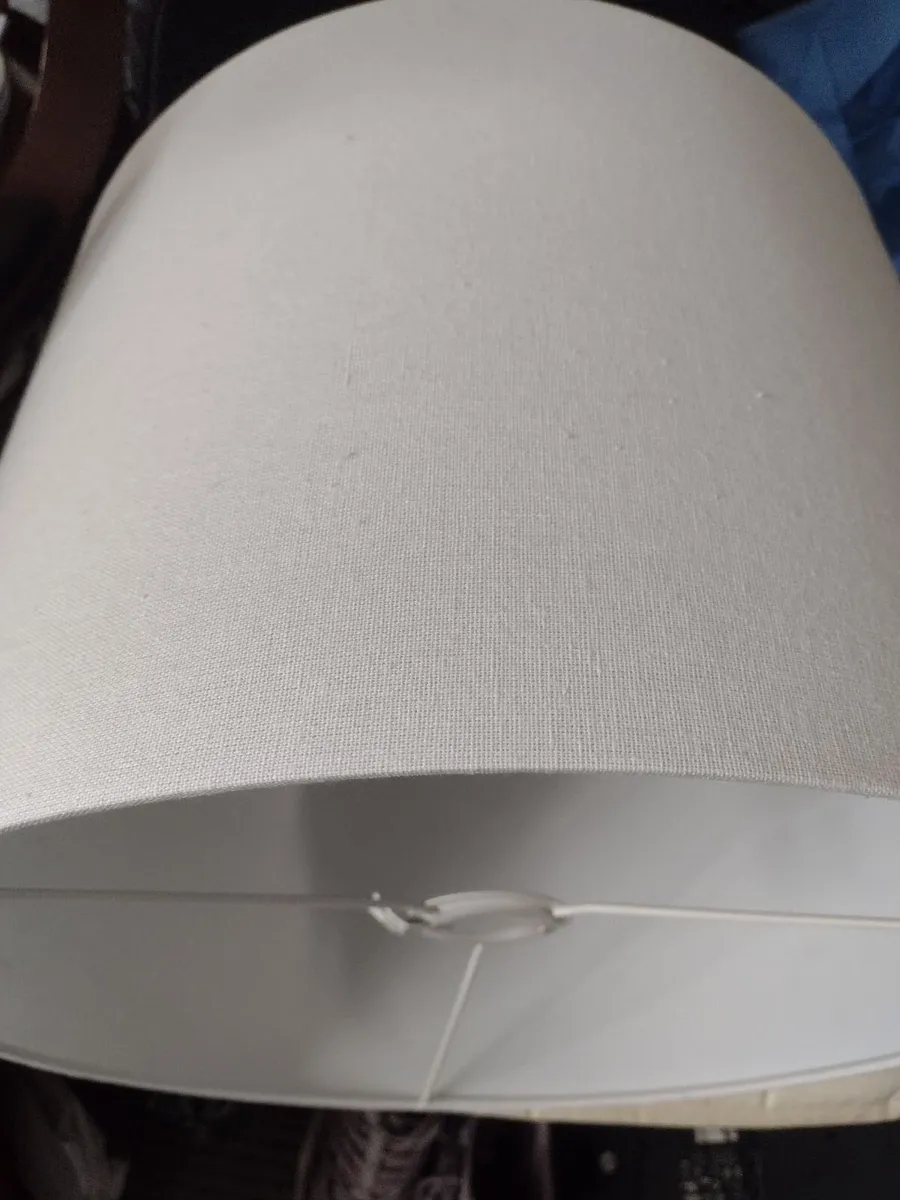 New large white lamp/ceiling shade - Image 2