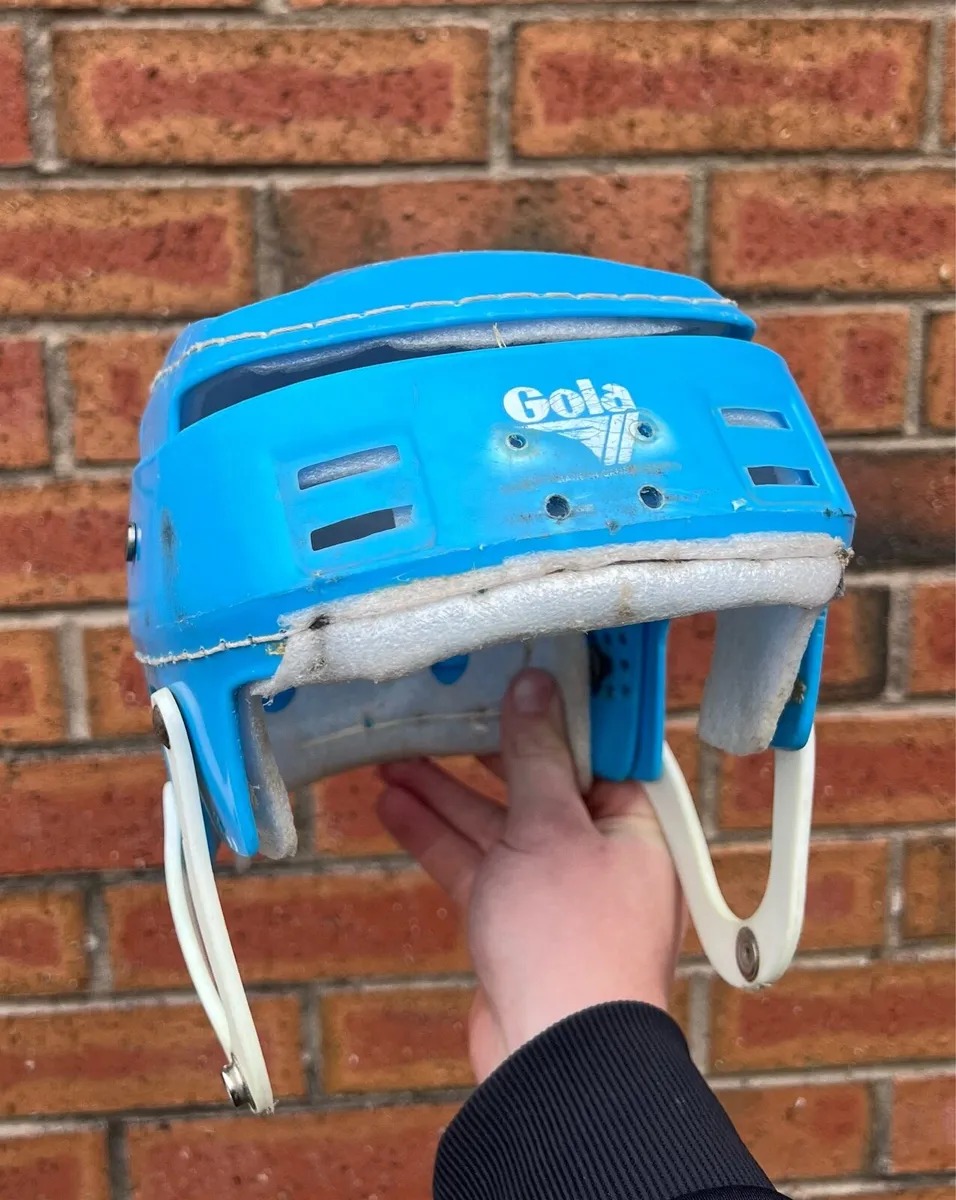 Light blue replica Gola hurling helmet - Image 3