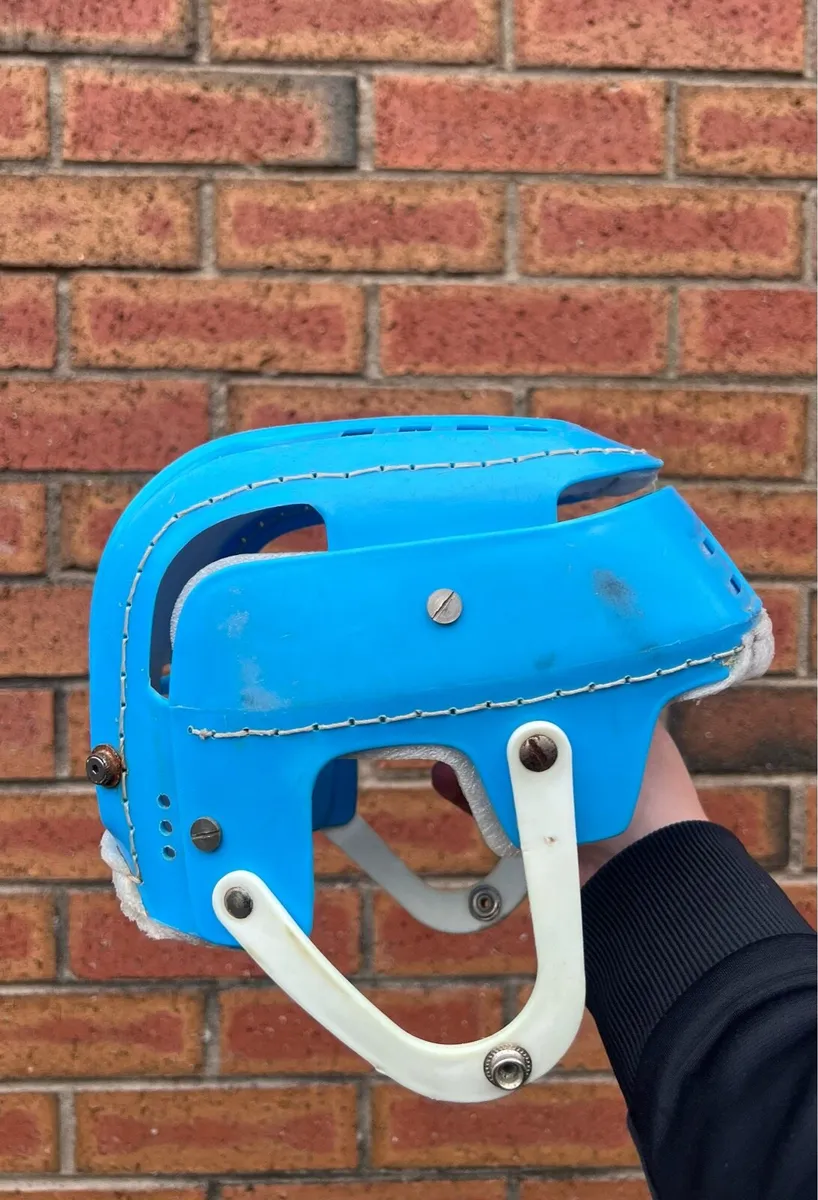 Light blue replica Gola hurling helmet - Image 4